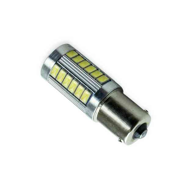 Автолампа А 12-21 белая 33 SMD 5630 с линзой светодиодная Мукачево