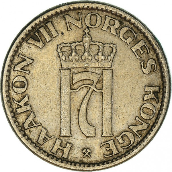 Норвегія 50 ере, 1953-1957 (БД) Полтава - фото 1