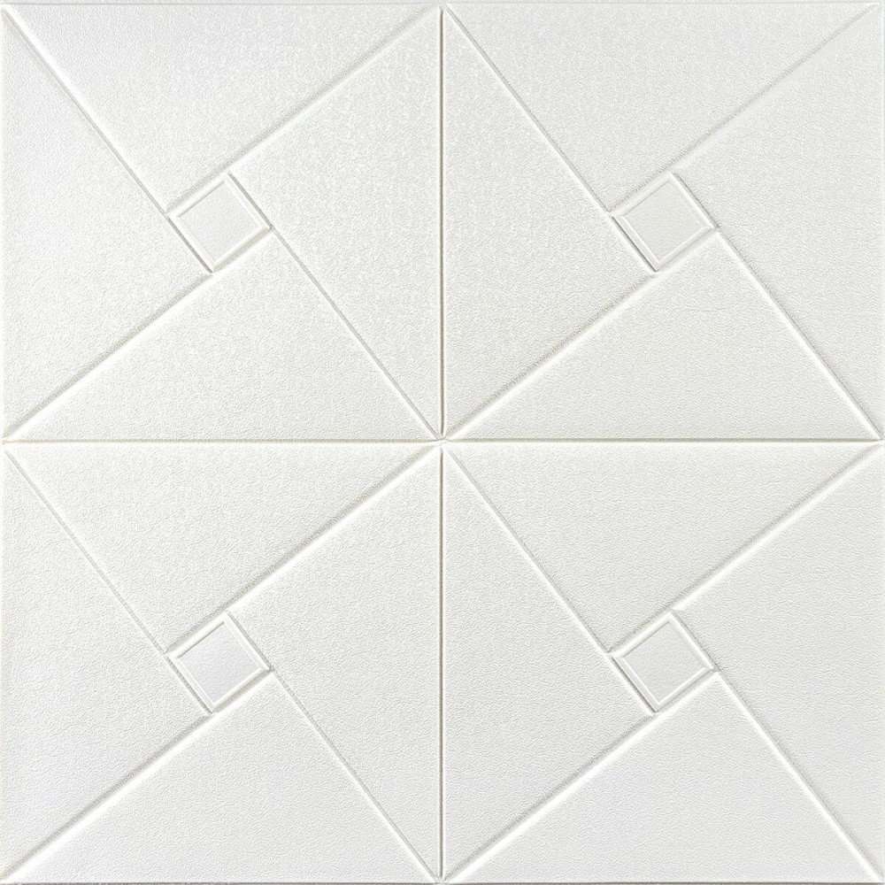 Декоративна самоклеюча 3D панель Орігамі Київ - фото 1