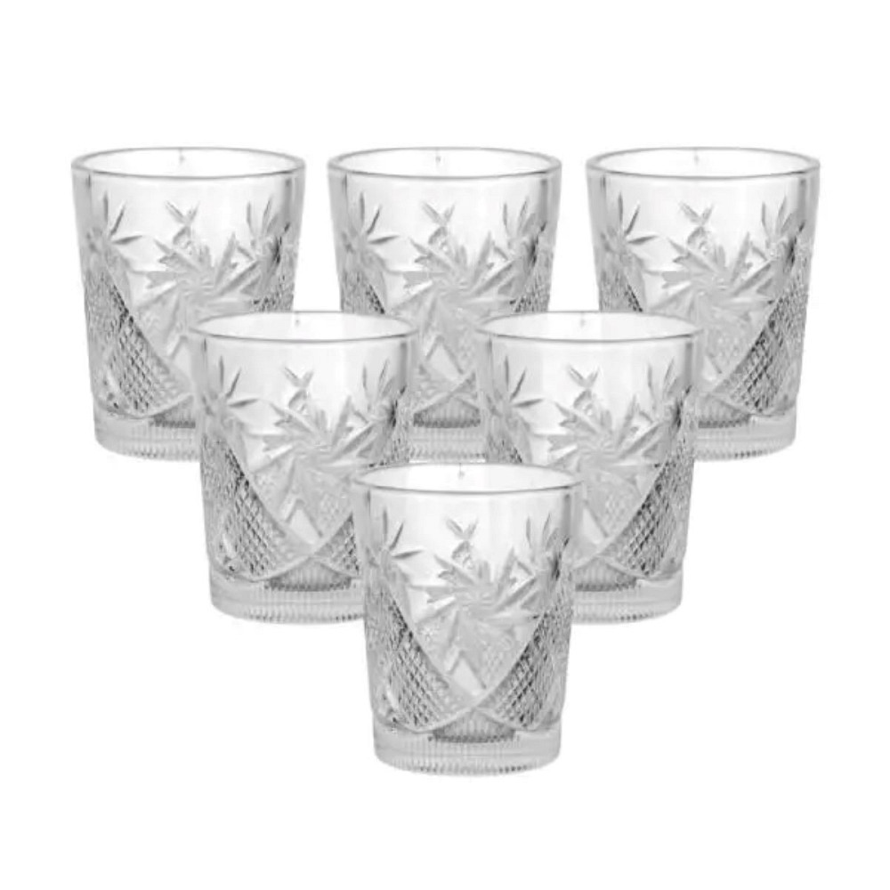 Yiwu Набір стопок 6 штук 50 мл скляні HP-19-133 Коломия - фото 1