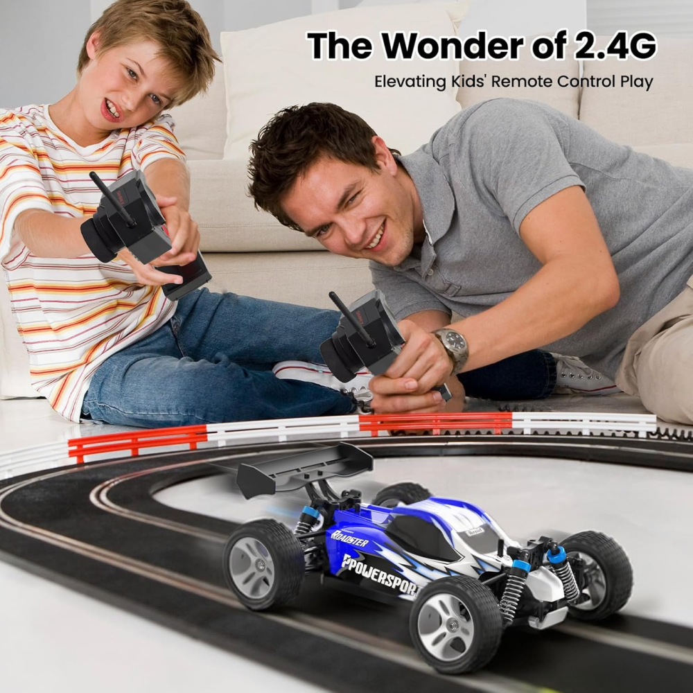 Радіокерований позашляховик SIMREX 1:18, 4WD, до 45 км/год, 2.4 ГГц, 2 акумулятори, LED-фари, RC монстр-трак Київ - фото 8