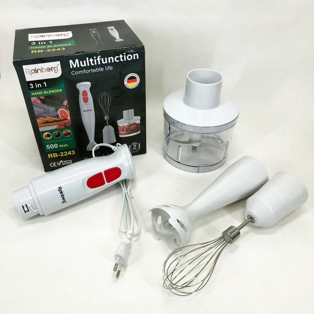 Блендер для крему і соусу, Блендер для кухні з мірним стаканом з легким керуванням OH-41 Івано-Франківськ - фото 7