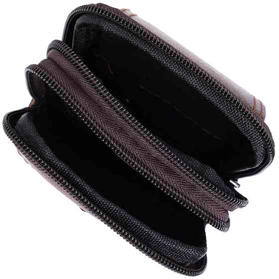 Сумка для мужчин на два отделения из натуральной кожи Коричневый (Vintage) Киев