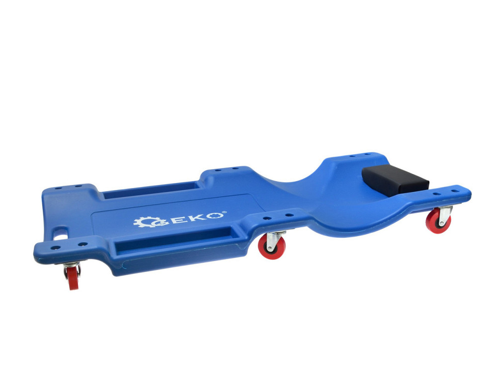 Лежак СТО "GeKo" підкатний пластиковий 99.5x47x10.5 см синій Киев - изображение 1