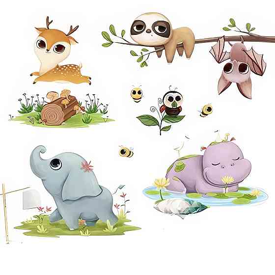 Набор наклеек 