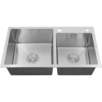 Мойка кухонная Kroner Geburstet-7843ZHM (CV022805) Винница - изображение 9