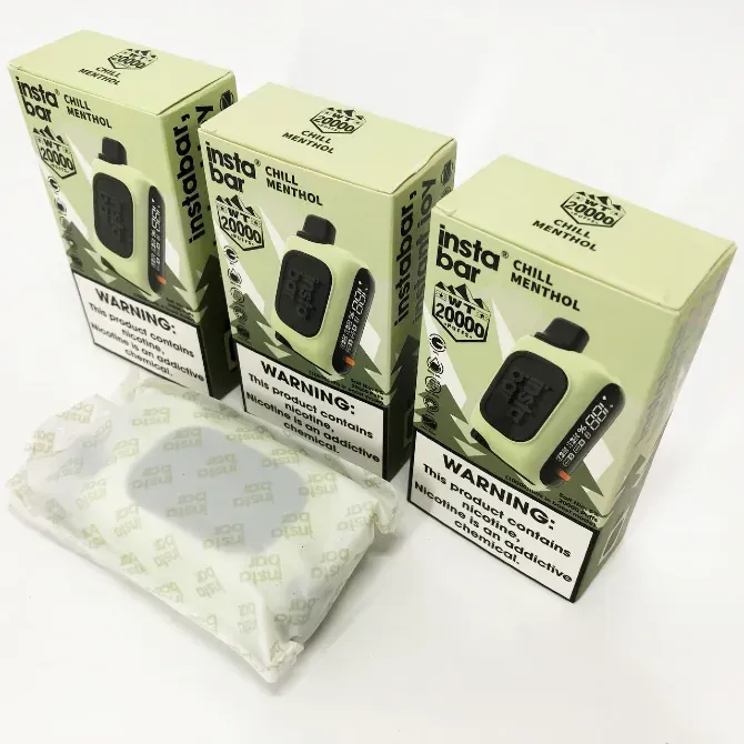 • Холодний Ментол • Цигарка InstaBar WT 20000 тяг Київ - фото 4