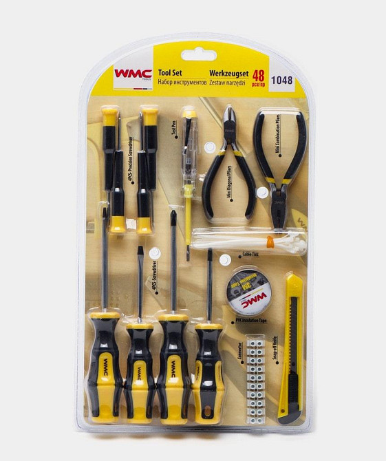 Набір інструментів 48 предметів WMC TOOLS 1048 Одеса - фото 1