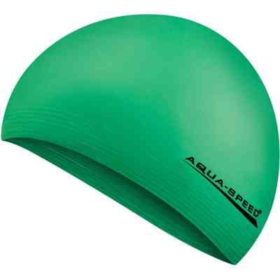 Шапка для плавания Aqua Speed Soft Latex 122-11 5730 зелений Уні OSFM (5908217657305) Винница