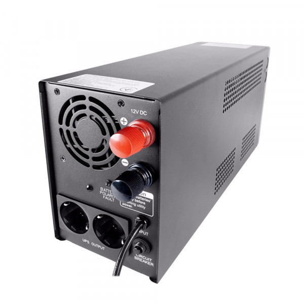 ДБЖ Powercom INF-500AP, 500ВА/300Вт, розетка EURO*2шт (Schuko), AVR, USB Киев - изображение 3