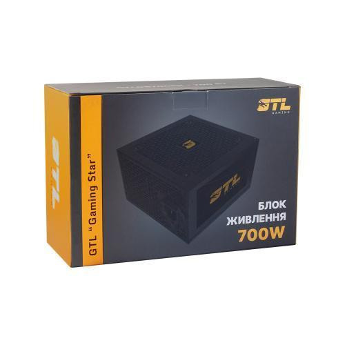 Блок живлення GTL Gaming Star (GTLGS700BK) 700W ( Чорний ) Харків - фото 2