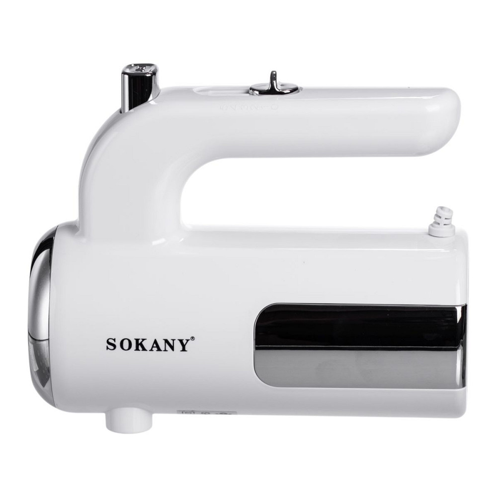 Sokany Міксер ручний 2 насадки вінчики та гаки для тіста білий Sokany SK-02025 Киев - изображение 7