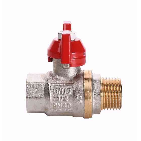 Кран шаровый прямой SOLOMON 1/2″ НВ КБ PN40 B1008 (000000539) Киев