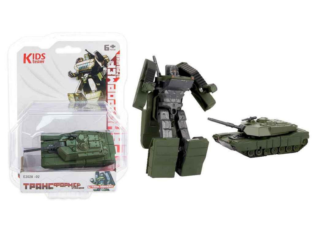 Трансформер Танк Abrams E2028-02 ТМ KIDS TEAMOTFORMERS Solmir Киев - изображение 1