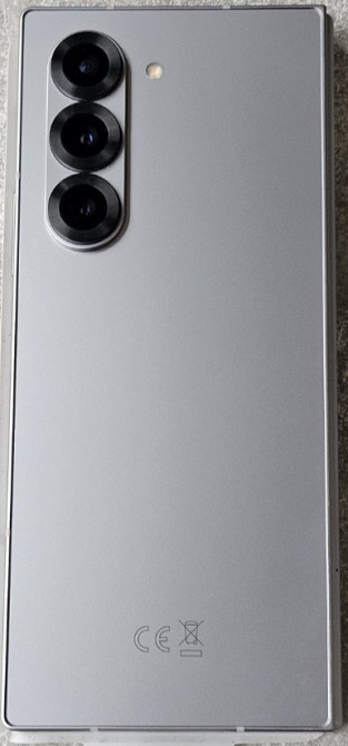 Смартфон Samsung Galaxy Z FOLD 6 12/256Gb. Silver Shadow 2 SIM. Київ - фото 2