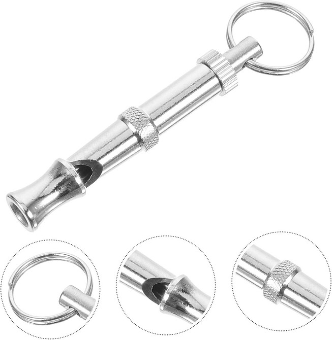 Регулируемый металлический свисток для дрессировки собак Киев - изображение 1