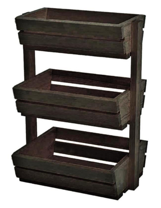 Стелаж для овочів і фруктів "Часліта" мокко Миколаїв - фото 1