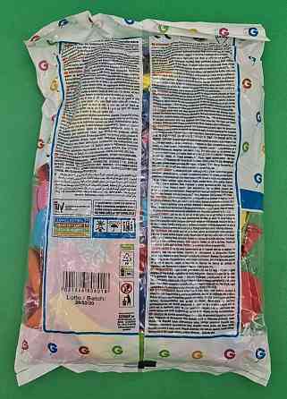 Повітряні кульки асорті пастель 8" (21 см) 100 шт (1 пач.) Харків