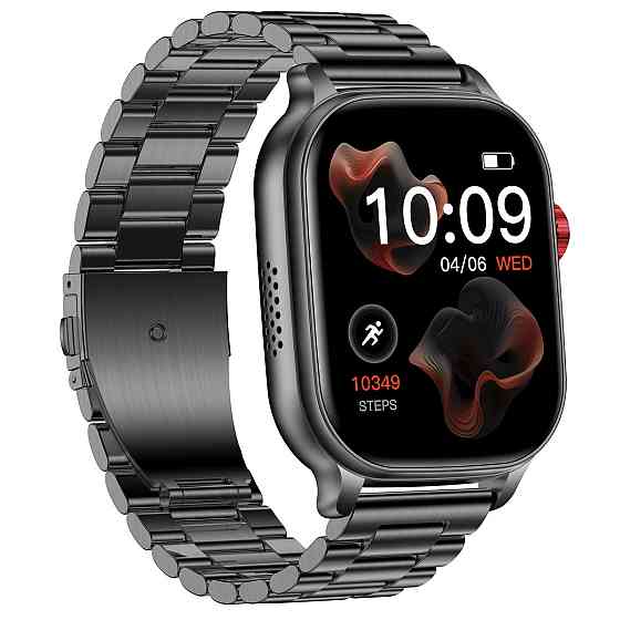 Розумний смарт-годинник Smart Energy Steel Black (2 ремінці) Вінниця