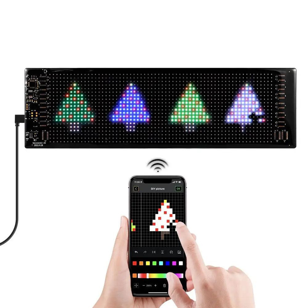 Гнучка LED панель/екран під скло авто Bluetooth (92 x 374 мм) Харків - фото 5