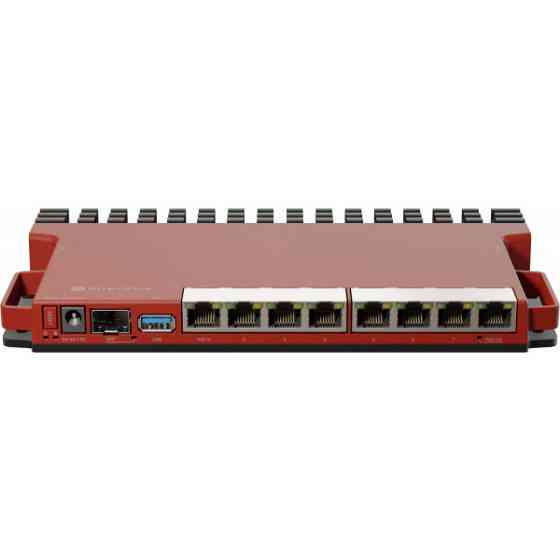 Маршрутизатор Mikrotik L009UiGS-RM, 800MHz CPU, 512MB RAM, 128MB NAND, 8x1G Ethernet ports,1xSFP (2. Киев