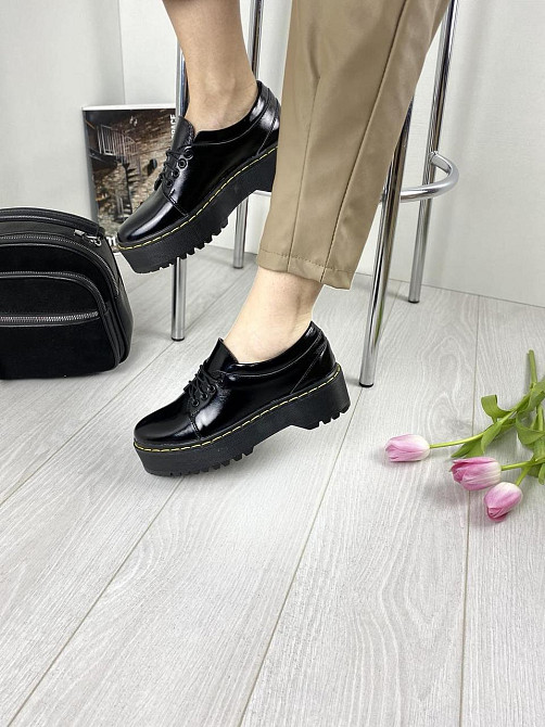 Liya Туфлі жіночі LIYA 505 чорні (весна-осінь, шкіра лакована) (3033) Коломия - фото 7