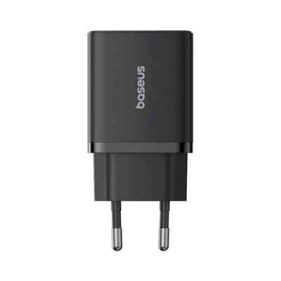 Зарядний пристрій Baseus 1xUSB-C 30W + 1xUSB black (P10111404113-00) Вінниця