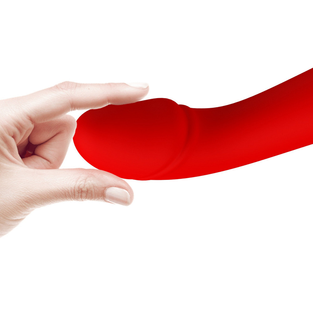 Вибромассажер для стимуляции точки G Pretty Love - Cetus Red, BI-014723-2 Sex Aura Киев - изображение 3
