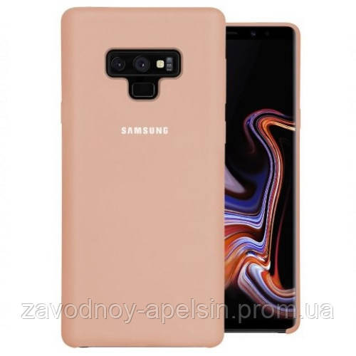 Samsung N960 Note9 силиконовый чехол Silicone Cover пудра Одесса - изображение 1