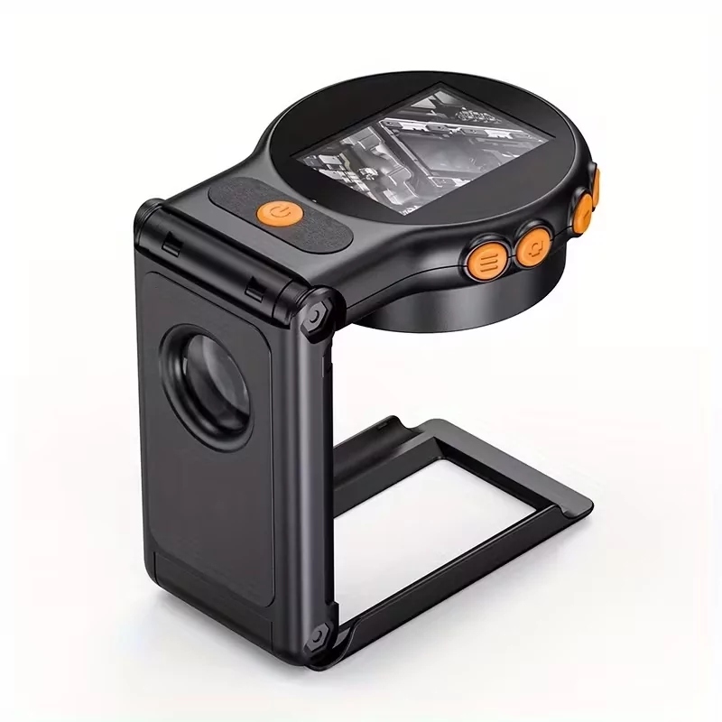 Цифровий мікроскоп Inskam 500X з екраном 2.0" IPS Чорний Вінниця - фото 1