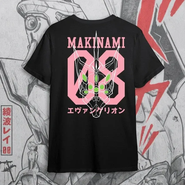 Футболка мужская с принтом Евангелион 08 Размер 48 Anime0095 Днепр - изображение 1