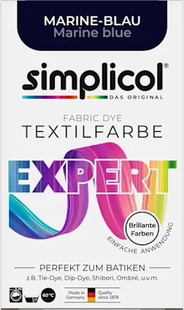 Simplicol Textilfarbe expert Marine Blau Сімплікол фарба для текстилю морський синій Київ