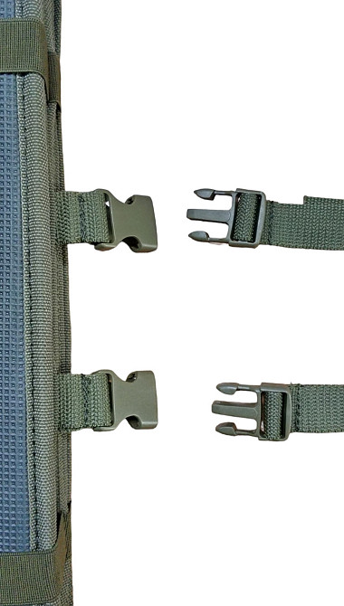 Сидіння каремат коврик тактичний із кріпленням на рпс броник і пояс складний коврик хакі 125х38 с Одеса - фото 6