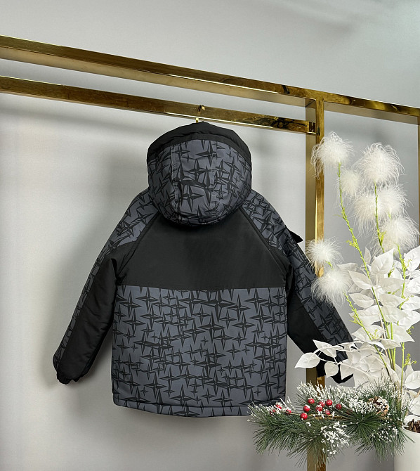 Детская зимняя куртка на мальчика 128 на холофайбере Николаев - изображение 2