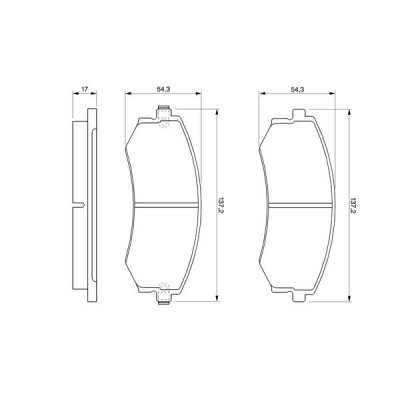 Тормозные колодки Bosch 0 986 424 215 Винница - изображение 6