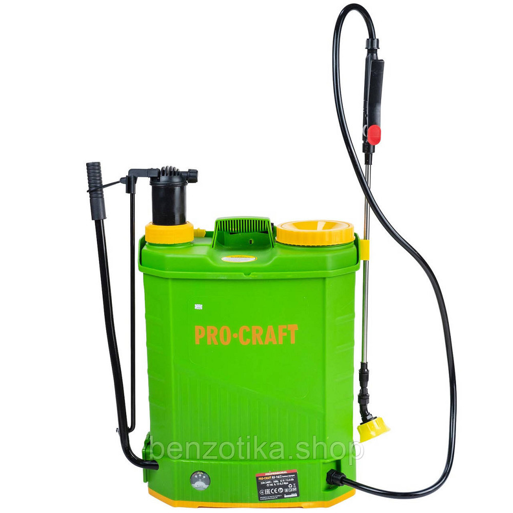 Опрыскиватель Procraft AS-16/2 с акб и зарядкой Киев - изображение 1