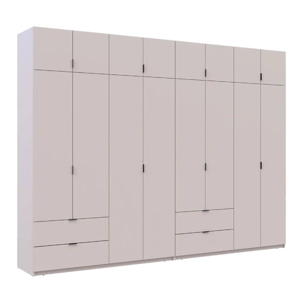 Шафа для одягу Doros Лукас Кашемір 4+4 ДСП 320х50х240 DRS-011720 (42005128) Львів - фото 6