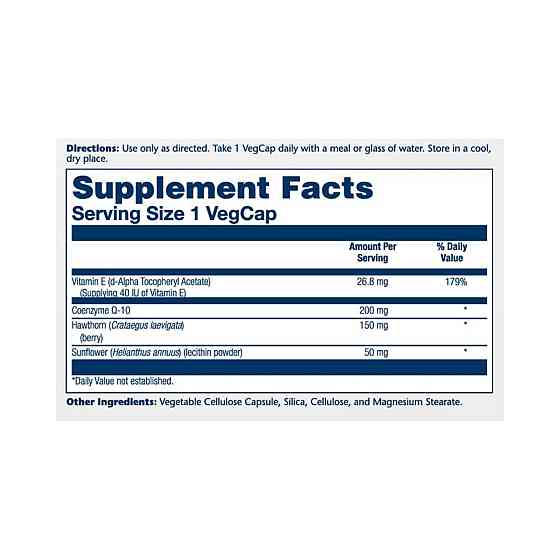 Коэнзим Solaray CoQ-10 200mg 30 раст капс Киев