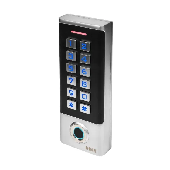 Клавіатура з контролером і зчитувачем відбитків пальців та карт Mifare Trinix TRK-1102MFW (71-00006) Киев