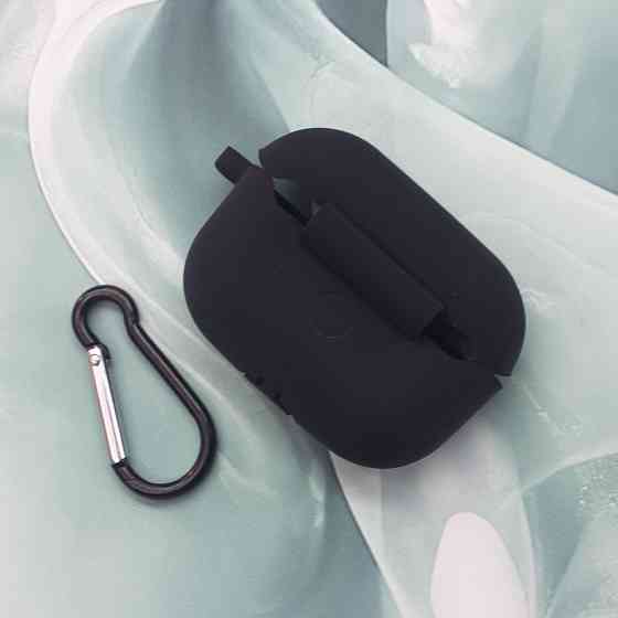 Чехол for AirPods PRO Silicone Case Funda Black Киев