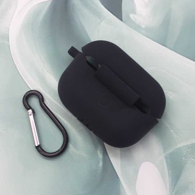Чехол for AirPods PRO Silicone Case Funda Black Київ - фото 3