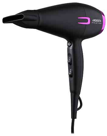 Фен ARDESTO Violet PRO HD-Y221PRO ,1750-2100Вт, 2 швидкості, 3 темп.режими, дифузор, чорний Київ