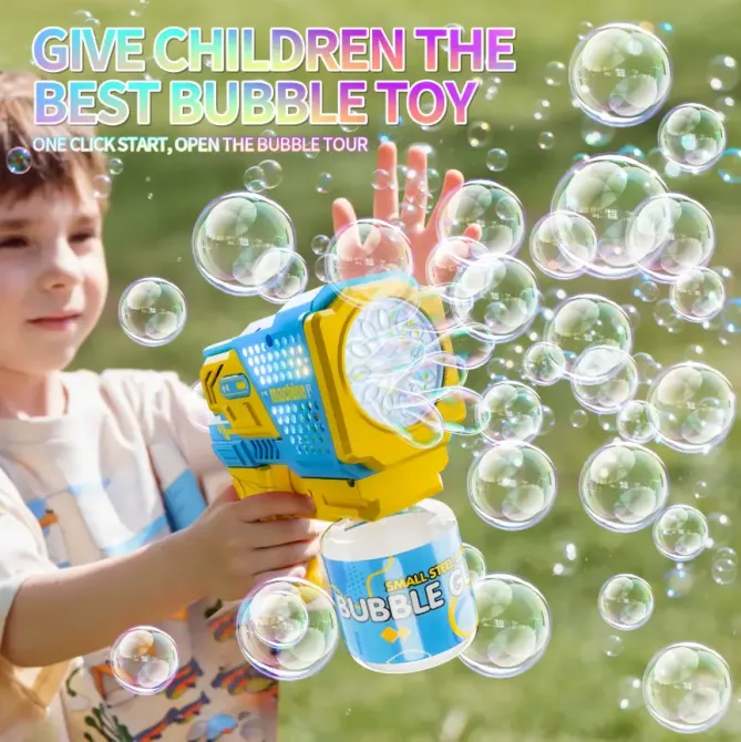 Игрушечный пистолет Бластер генератор мыльных пузырей Bubble Gun Коломыя - изображение 3