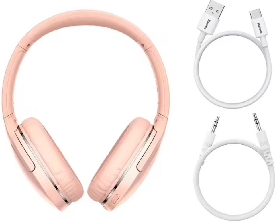 Baseus D02 Pro білі рожеві навушники. Харків - фото 5