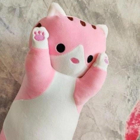 Кот батон оригинал 50, Игрушка подушка длинный кот, Мягкий пушистый кот Подушка батон детская YV-64 Львов - изображение 19