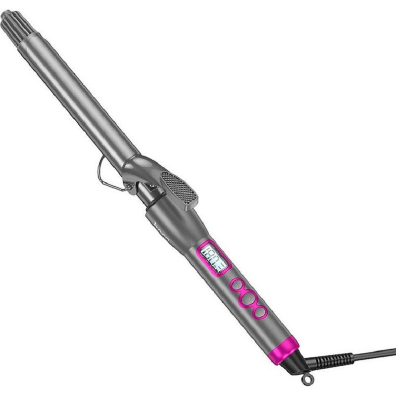 Плойка HOCO HP43 Electric manual curling iron with digital display(EU) Gray Киев - изображение 4