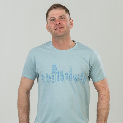 Футболка Sol's Imperial 190 Night NY сіро-блакитний XL (11500245/87XL) Вінниця - фото 1