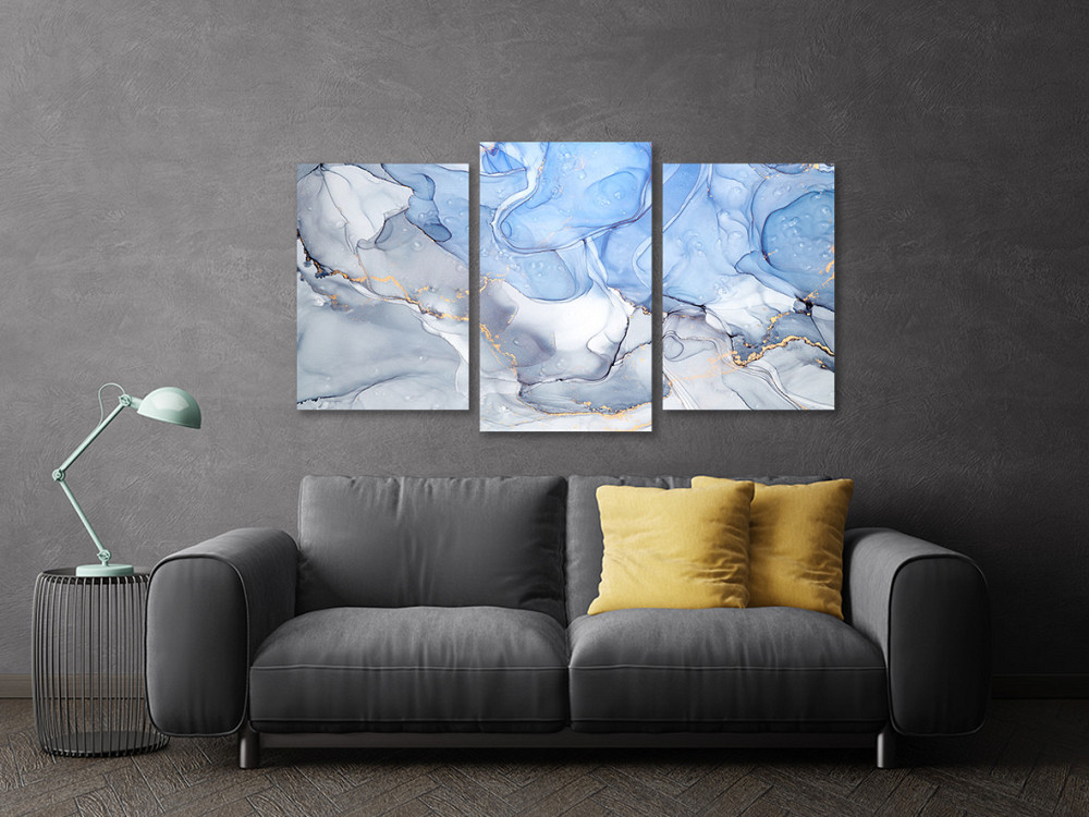 Модульная картина в гостиную / спальню    Флю-Арт  Art-708_3 70x130 см Киев - изображение 3