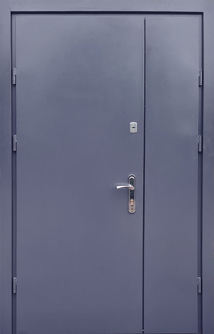 Двері полуторні технічні в наявності, Qdoors. Стандарт+ колір Антрацит Київ - фото 1