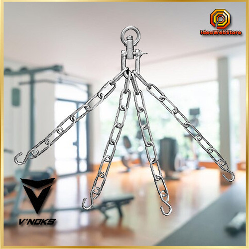 Цепь для боксерского мешка V'Noks 4 - стальное крепление с поворотным механизмом, 4 крючка, до 100 кг Киев - изображение 1